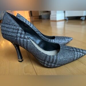 Elegant Plaid High Heels